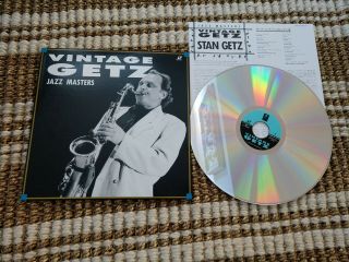 STAN GETZ Laserdisc Vintage Jazz Masters Live In Concert @ Winery JAPAN LD Music 2