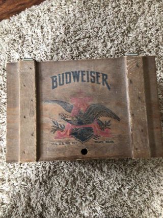 Anheuser - Busch Wooden Box Crate