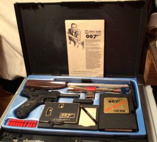 1965 James Bond 007 Secret Agent Attache Case 99.  Complete