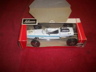 Vintage Nos Bmw Formel 2 5 1/16 Wind Up Metal Toy Race Car 1072