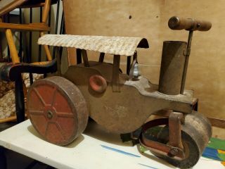Boston Tin Toy Steam Roller Truck