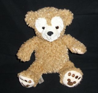 13 " Disney Parks Tan Brown Duffy Hidden Mickey Teddy Bear Plush Stuffed Animal