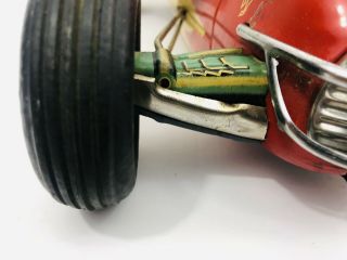 Vintage Yonezawa Champion N0.  98 Indy Friction Racer,  Friction Toy 4