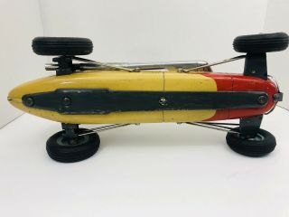 Vintage Yonezawa Champion N0.  98 Indy Friction Racer,  Friction Toy 5