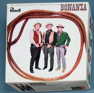 Bonanza Model Kit - Revell - Complete Boxed - 1966 - Bnza