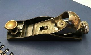 Vintage Stanley Low Angle No.  60 Block Plane - Adjustable Throat