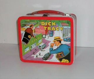 Near & Tag 1967 Dick Tracy Lunchbox Aladdin Wow