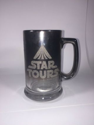 Vintage 1986 Disneyland Lucasfilm Star Wars Tours Ride Tomorrowland Mug