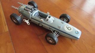 Schuco 1072 Germany Bmw Formel 2 Wind Up Metal Toy Race Car 6 Orignl Key