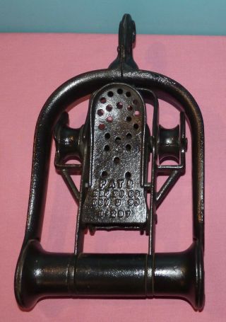 Vintage F.  E.  Myers Cast Iron Hay Barn Pulley Trolley H - 287,  H - 289