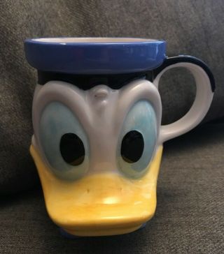Vintage Walt Disney Prods Donald Duck Coffee Mug Cup Made In Japan