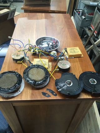 Acoustic Research Vintage Tweeter,  Mids And X - Over Ar - 3 Ar - 2a Ar - 2ax
