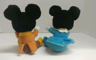 VTG Mickey and Minnie Mouse 1984 Hardees Disney Mickey’s Christmas Carol Plush 2