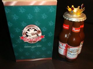 2001 Anheuser - Busch King Of Beers Members Only Stein Cb18 W/box