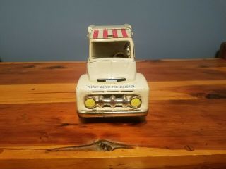 Vintage Japan Ahi FORD Good Humor Ice Cream Truck Tin Friction 2