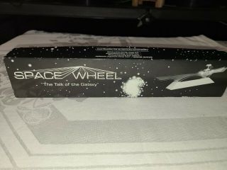 Vintage Space Wheel Kinetic Perpetual Motion Model Desk Science Toy Andrews Mfg