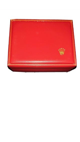 Vintage Rolex Datejust Watch Box,  Outer And Leaflet