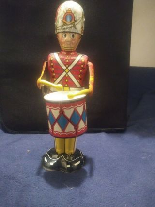 Marx George The Drummer Boy Wind Up Tin Toy Litho