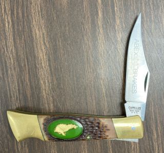 Vintage Camillus 11 Folding Knife Wildlife Series (abex Brakes)