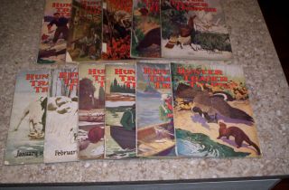 Hunter Trader Trapper Magazines 1926 11 Of 12 Months
