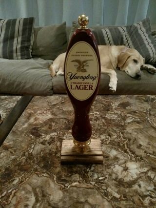 Yuengling Beer Tap Handle With Stand.