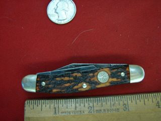 Boker Tree Brand Solingen Germany 3 Blade Whittler Old Vintage Knife