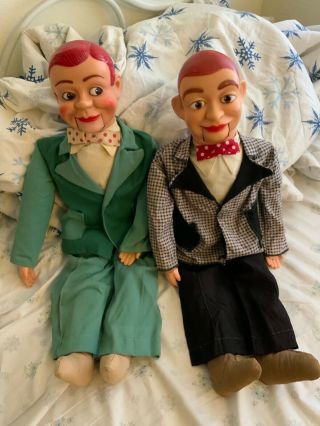 Jerry Mahoney & Knucklehead Smiff Ventriloquist Dolls