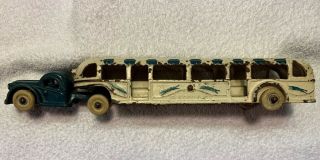 1934 Chicago Century Of Progress GMC Greyhound Lines Bus,  Arcade Toy 2