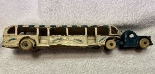 1934 Chicago Century Of Progress GMC Greyhound Lines Bus,  Arcade Toy 3