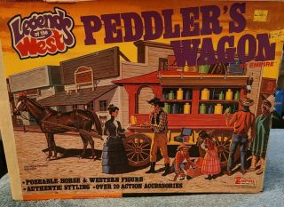 1978 Empire Legends Of The West Peddlers Wagon