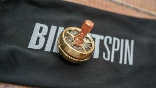 Billetspin Matrix Br/ss/cu Precision Spinning Top,  Micro Fiber Pouch