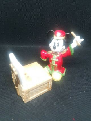 Mickey Mouse " The Band Concert " Salt & Pepper Shakers,  Enesco,  Music,  Conductor