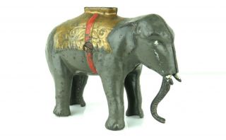 1905 A.  C.  Williams Large Cast Iron Elephant Bank.  All