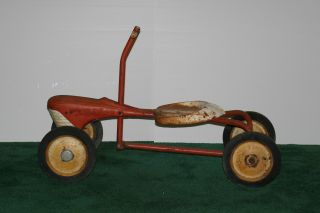 1956 Catalina Racer By Blazon Push Pull Pedal Vintage Car Child ' s Ride On Toy 3