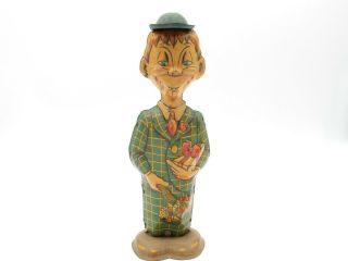" Mortimer Snerd In The Movies " Vintage Tin Lithograph Marx Wind - Up Toy 10255