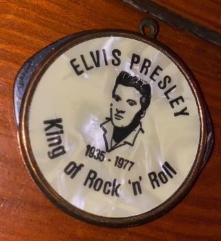 Vintage Elvis Presley King Key Chain Knife - Las Vegas Eta -