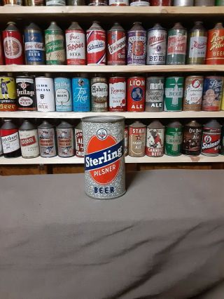 Sterling Pilsner Beer Oi Flat Top Beer Can Can And Contains No Alcohol