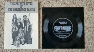 Vintage Official Partridge Family Fan Club Kit
