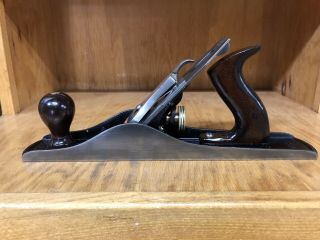 Vintage Stanley Bailey No 5c Jack Plane,  Rosewood Beauty.  Sharpened.  Shop Ready