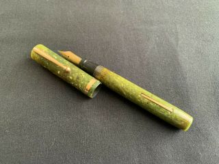 Vintage Sheaffer Lifetime Jade Green Fountain Pen