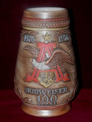 Budweiser Cs13 100 Year Centennial Stein - - Buy It Now