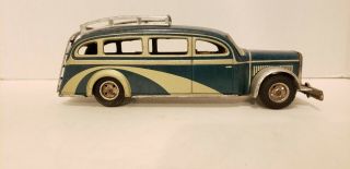 Tipp - Co /tippco Tin Toy Wind Up Streamline Bus 901 Made In Us Zone Germany 1945
