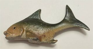 1950s - 60s Cast Iron Fish Figural Bottle Opener Fboc - 158