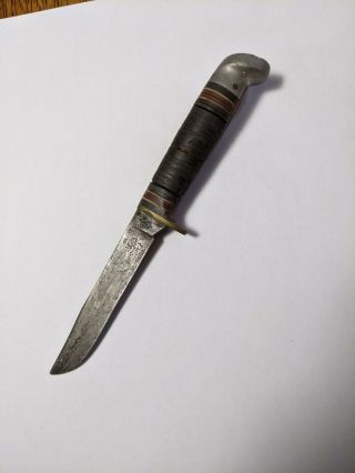 Aged Vintage 1930s Western Bsa Boy Scouts Camping Knife
