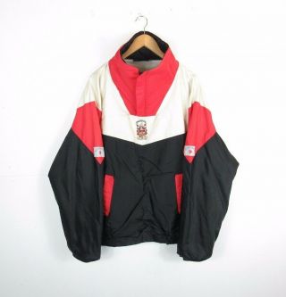 Vintage Stoke City F.  C 1990’s Match Winner Windbreaker Jacket Size X - Large
