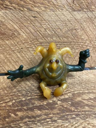 Vintage 1966 Russ Berrie Oily Rubber Jiggler Toy Hopeless The Jester Monster