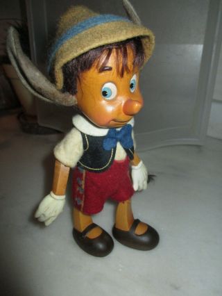 R John Wright Pleasure Island Pinocchio Hand carved wooden jointed Doll 4