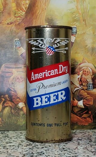 American Dry Extra Premium Lager Beer - Mid 1950 