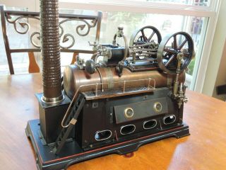 German - made Doll 512/2 Overtype Twin Cylinder Steam Engine 5