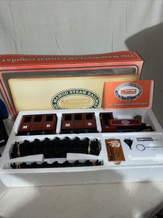 Vintage Mamod Steam Railway Co.  Toy Train W/ Tracks -